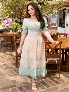 Vestido bordado