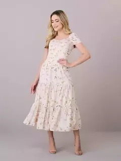 Vestido Tamiles - Bárbara Moda Evangélica
