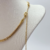 Colar Corrente Malha Roliça Lisa Dourado - lojabelezoka