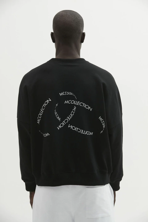Crewneck Circle black