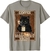 Café porque assassinato é errado gato preto engraçado camiseta oversized T camisa de 100% algodão na internet