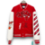 JAQUETA VERSATY OFF-WHITE "CHICAGO BULLS" - FRETE GRÁTIS