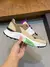 VALENTINO GARAVANI URBAN ACT SNEAKERS "PINK GREEN BROW" - FRETE GRÁTIS