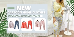 Conjunto de pijamas de verão na internet
