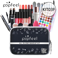 Kits de maquiagem Popfeel para iniciantes tudo em um kit essencial de maquiagem