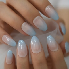 Unhas Bailarina Francesa Curtas Gradeint - Mendes Imports