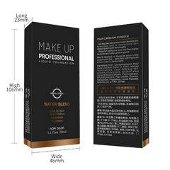Base Facial Creme À Prova D'Água Corretivo Longa Duração - Mendes Imports