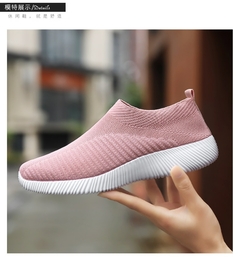 Sapatos estilo malha na internet