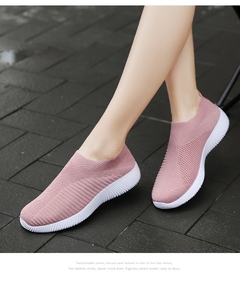Sapatos estilo malha na internet
