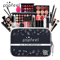 Imagem do Kits de maquiagem Popfeel para iniciantes tudo em um kit essencial de maquiagem