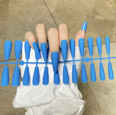 conjunto de Unhas Postiças fosco super longo - comprar online