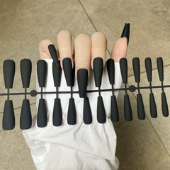 conjunto de Unhas Postiças fosco super longo - Mendes Imports