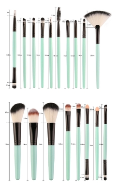 Kit de Pincéis de Maquiagem Profissional