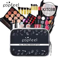 Kits de maquiagem Popfeel para iniciantes tudo em um kit essencial de maquiagem na internet