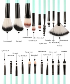 Kit de Pincéis de Maquiagem Profissional - Mendes Imports