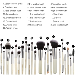 Kit de Pincéis de Maquiagem Profissional