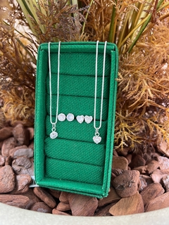 Conjunto Ponto de Luz - Prata 925