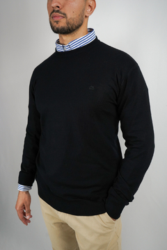 SWEATER "GUSTAVO" BLACK - Broken Hill