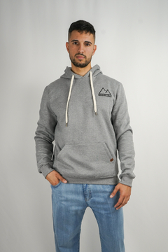 BUZO FRISADO "MADE TO LAST" GRIS CLARO