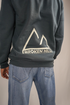 BUZO FRISADO "MADE TO LAST" GRIS OSCURO - Broken Hill