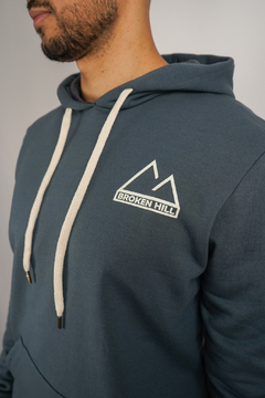 BUZO FRISADO "MADE TO LAST" GRIS OSCURO - tienda online