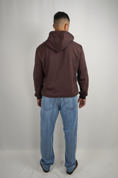 BUZO FRISADO "GOFF" MARRON - tienda online