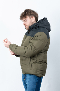 Campera Puffer Lucky Verde - comprar online