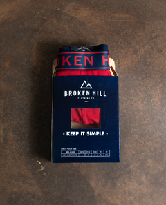 Boxer Brief Rojo - Broken Hill