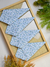 Guardanapo Floral Azul com Mini Margaridas - comprar online