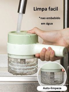 Fatiador Moedor De Legumes Multifuncional Sem Fio Elétrico - comprar online