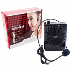 Amplificador Megafone Microfone Kit Completo Professores K15 na internet