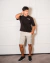 REMERA GLOW SPACE NEGRA en internet