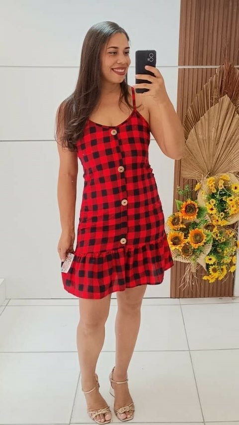 Vestido Celi Xadrez
