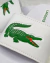 Chinelo Slide Lacoste branco na internet