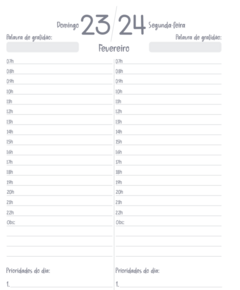 Agenda 2025 menina 2DPP - loja online