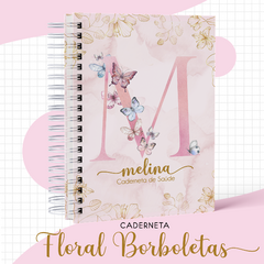 Caderneta de Saúde - Floral Borboletas