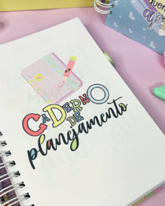 Imagem do Caderno de planejamento Professores