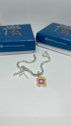 PULSEIRA PARA BERLOQUE FECHO CRAVEJADO - RAFMAN ACESSÓRIOS