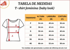 T-SHIRT BÁSICA FEMININA OU MASCULINA - CONSCIENCIA NEGRA na internet
