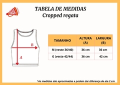CROPPED REGATA – BRASIL na internet