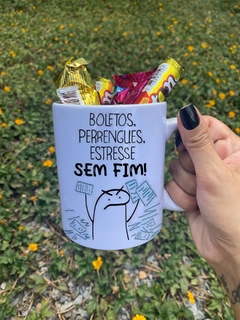 CANECA PERSONALIZADA - "COLEHINHO DA PÁSCOA O QUE TRAZES PRA MIM..." - Solta O Verbo Store