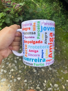 CANECA PERSONALIZADA - ADJETIVOS