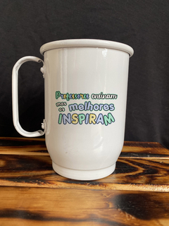 CANECA DE ALUMINIO - PROFESSORES