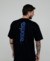 CAMISETA ELETRIC VIBE PRETA/AZUL - loja online