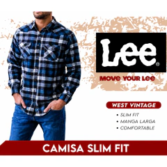 Camisa Lee Slim Fit West Vintage 778 en internet