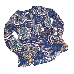 Camisa estampada H&M M - Garimp4
