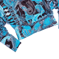 Blusa ciganinha P/M - Garimp4