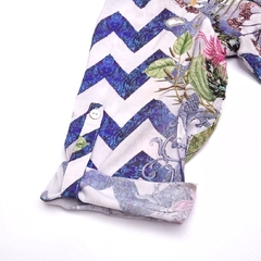 Camisa estampada P - Garimp4