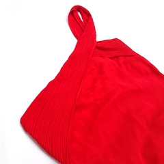 Vestido vermelho P na internet