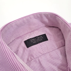 Camisa listrada Zara M - Garimp4